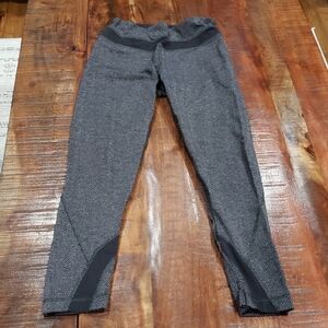 Lululemon Gray Herringbone Leggings